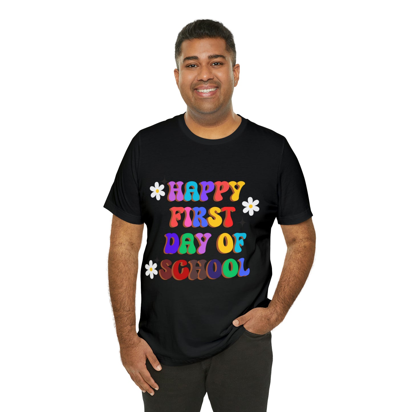 Unisex Jersey Short Sleeve Tee, Retro Teacher Shirts, Back to School Teacher Shirt, First Day of School Shirt for Teachers, Back to School Shirt Teacher Gifts