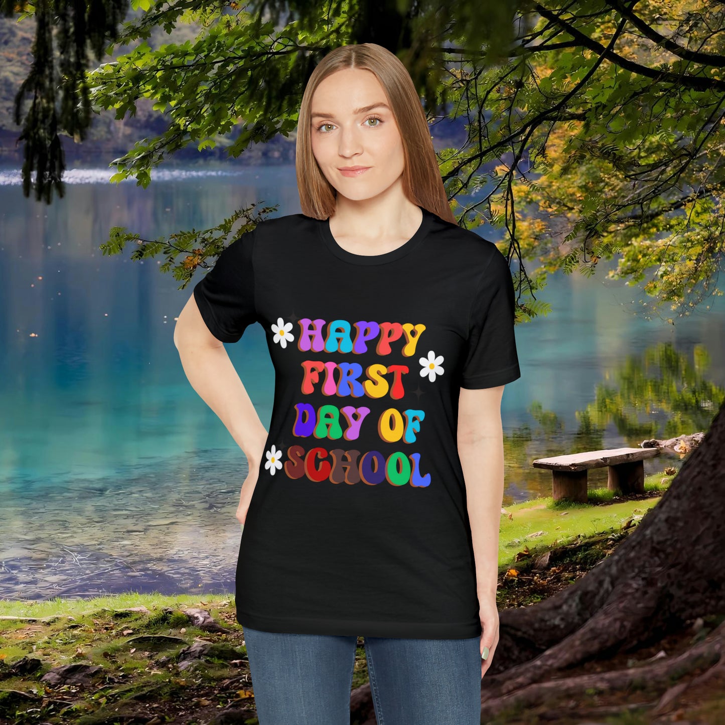 Unisex Jersey Short Sleeve Tee, Retro Teacher Shirts, Back to School Teacher Shirt, First Day of School Shirt for Teachers, Back to School Shirt Teacher Gifts