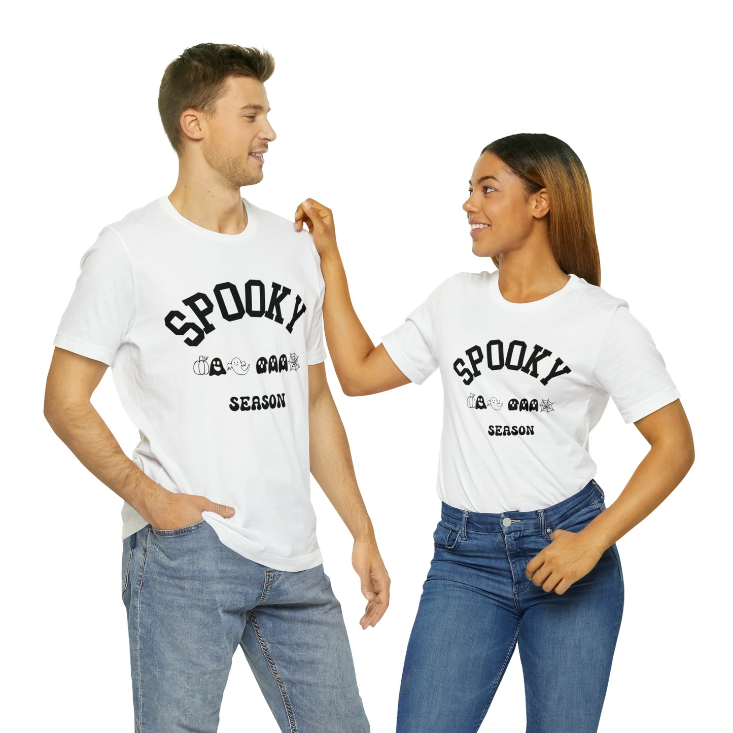 Family Halloween, Halloween Tee gift, Spooky Season, t-shirt Family shirt, Halloween Design, Halloween Fashion with Texture, Group Halloween shirt Unisex Sleeve Tee