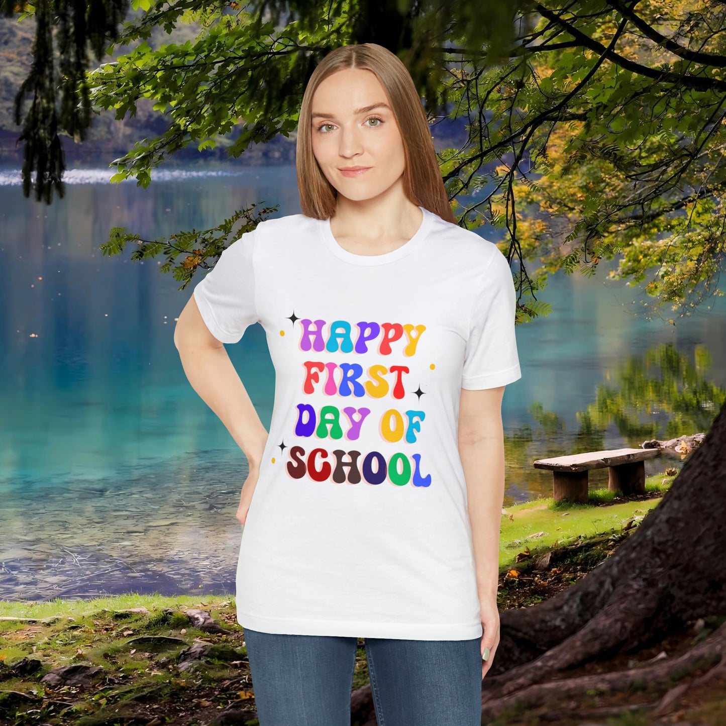 Unisex Jersey Short Sleeve Tee, Retro Teacher Shirts, Back to School Teacher Shirt, First Day of School Shirt for Teachers, Back to School Shirt Teacher Gifts