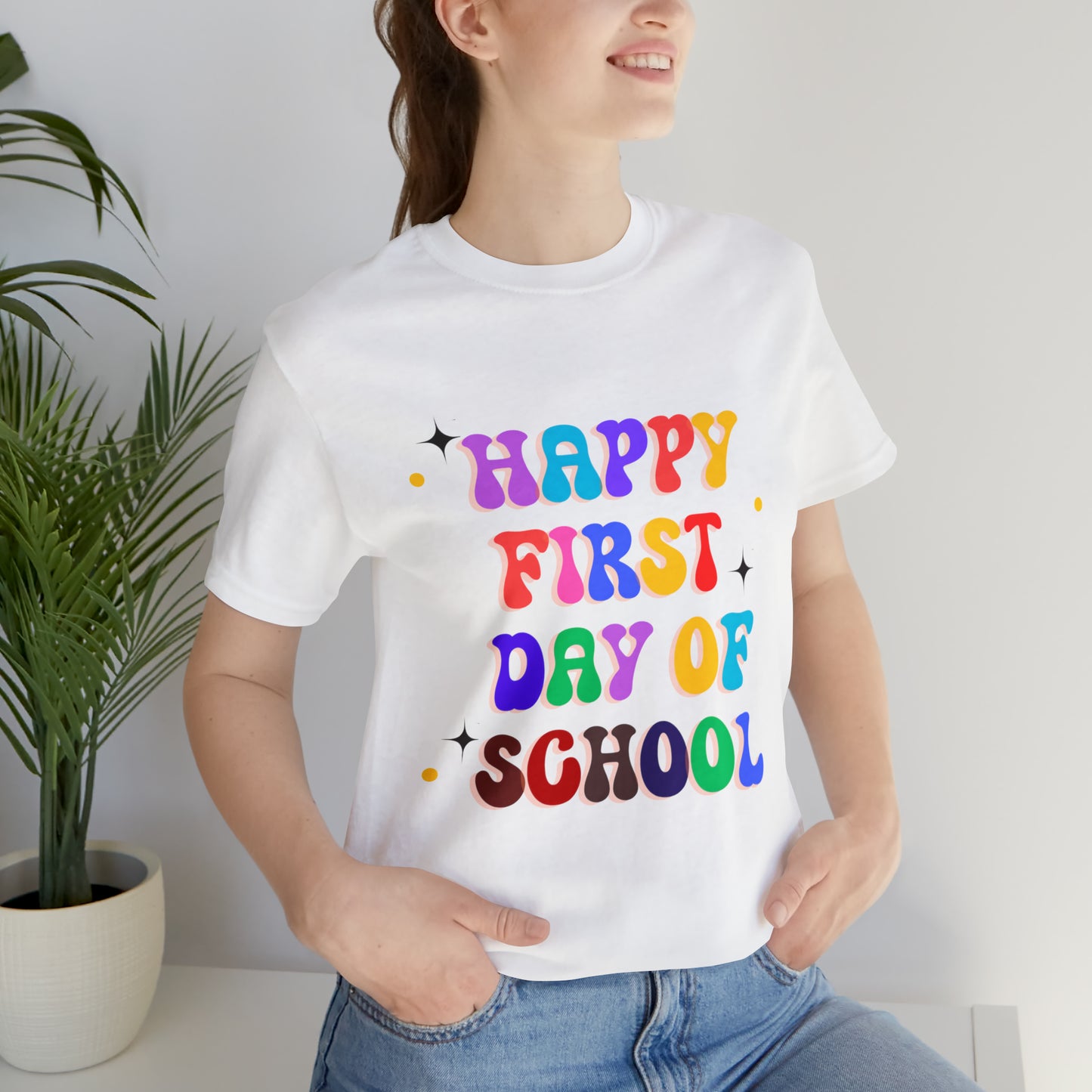 Unisex Jersey Short Sleeve Tee, Retro Teacher Shirts, Back to School Teacher Shirt, First Day of School Shirt for Teachers, Back to School Shirt Teacher Gifts