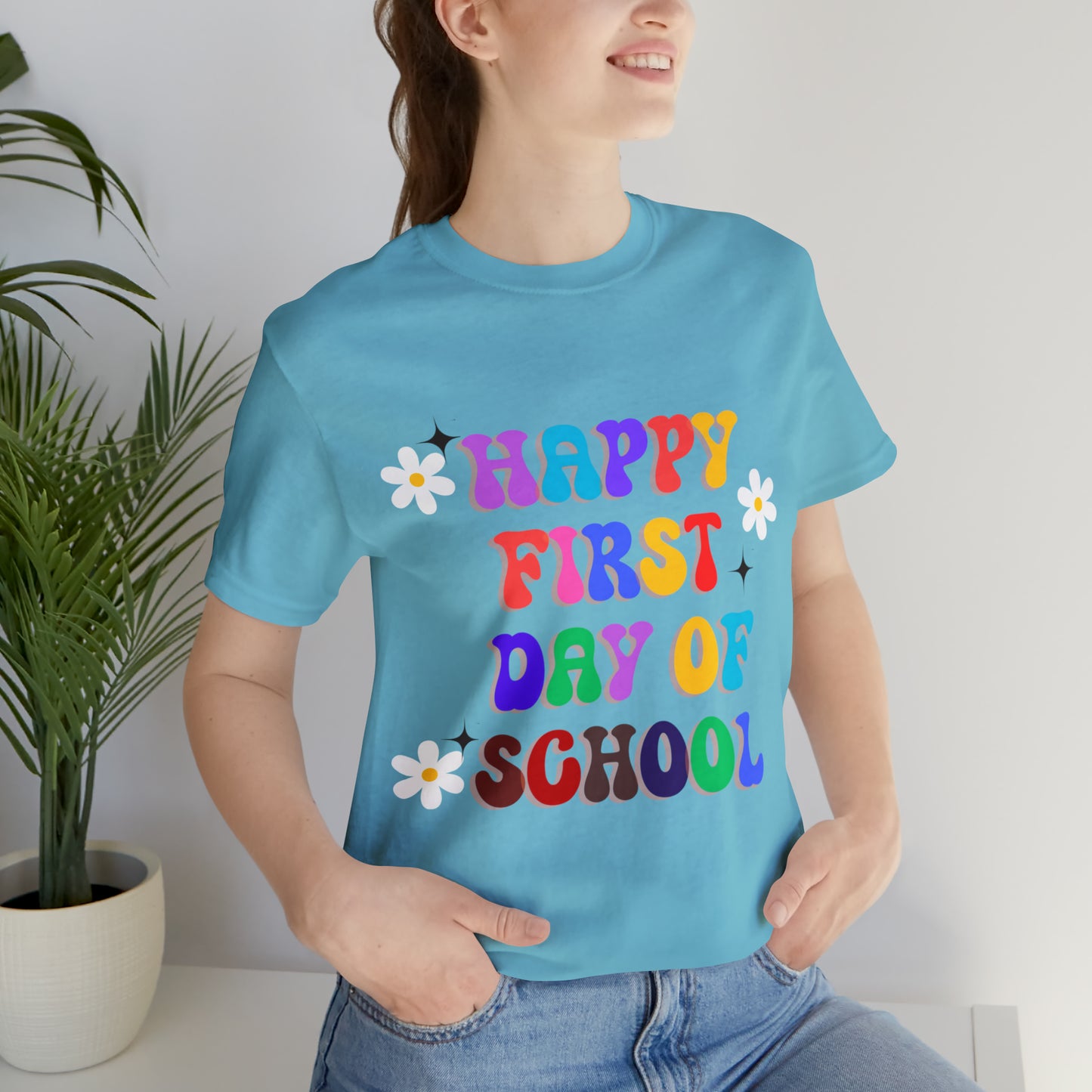 Unisex Jersey Short Sleeve Tee, Retro Teacher Shirts, Back to School Teacher Shirt, First Day of School Shirt for Teachers, Back to School Shirt Teacher Gifts