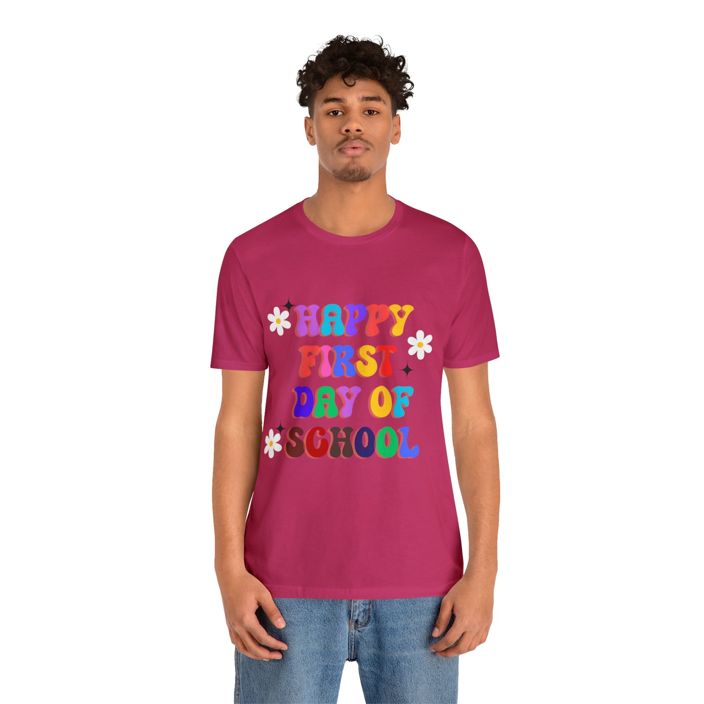 Unisex Jersey Short Sleeve Tee, Retro Teacher Shirts, Back to School Teacher Shirt, First Day of School Shirt for Teachers, Back to School Shirt Teacher Gifts