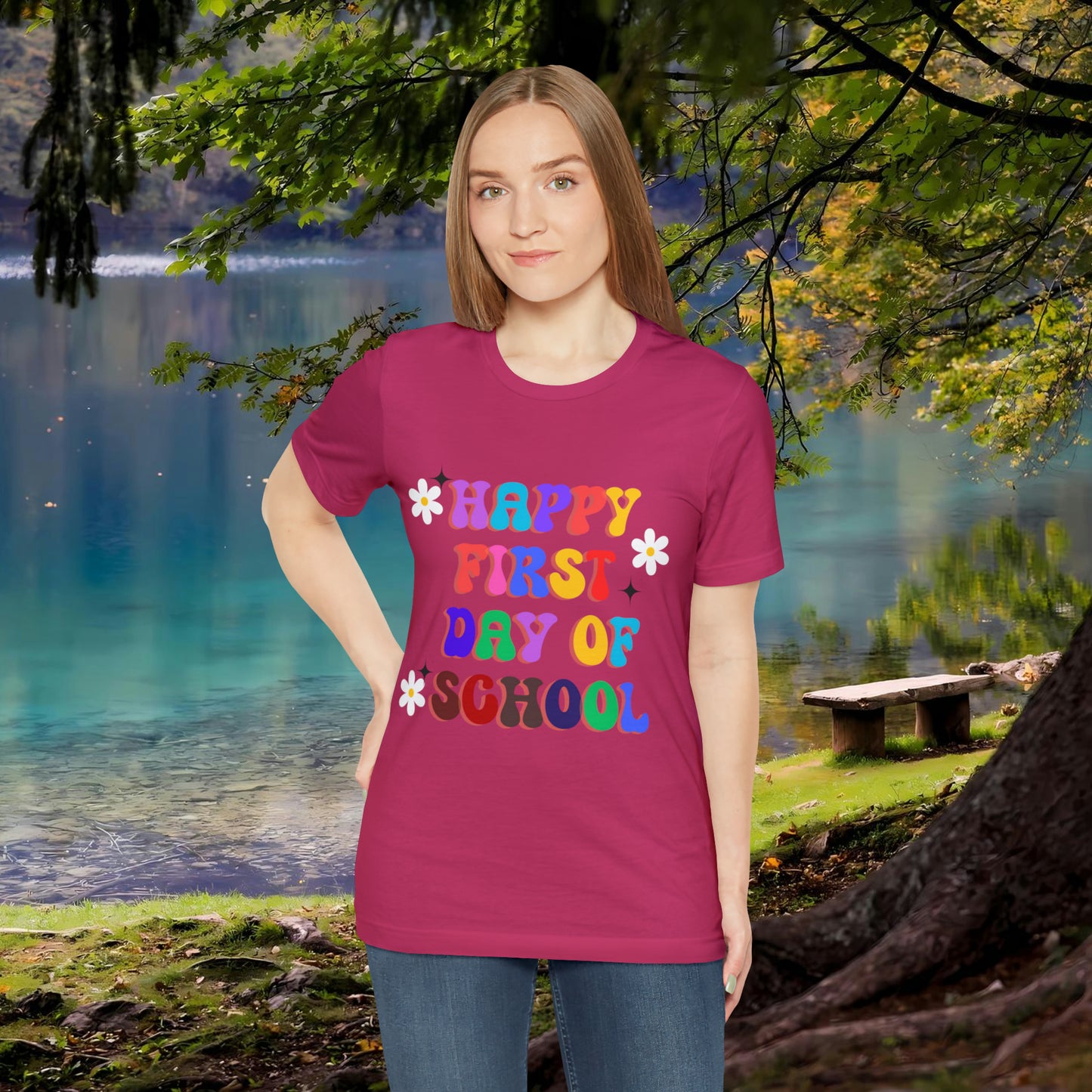 Unisex Jersey Short Sleeve Tee, Retro Teacher Shirts, Back to School Teacher Shirt, First Day of School Shirt for Teachers, Back to School Shirt Teacher Gifts