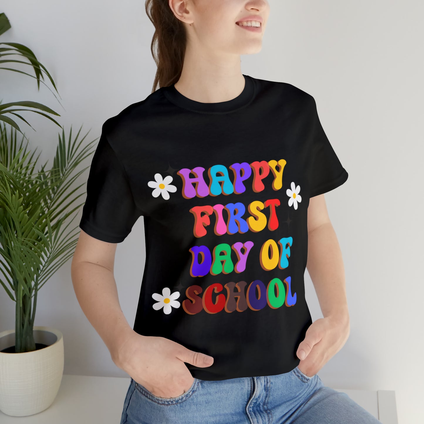 Unisex Jersey Short Sleeve Tee, Retro Teacher Shirts, Back to School Teacher Shirt, First Day of School Shirt for Teachers, Back to School Shirt Teacher Gifts