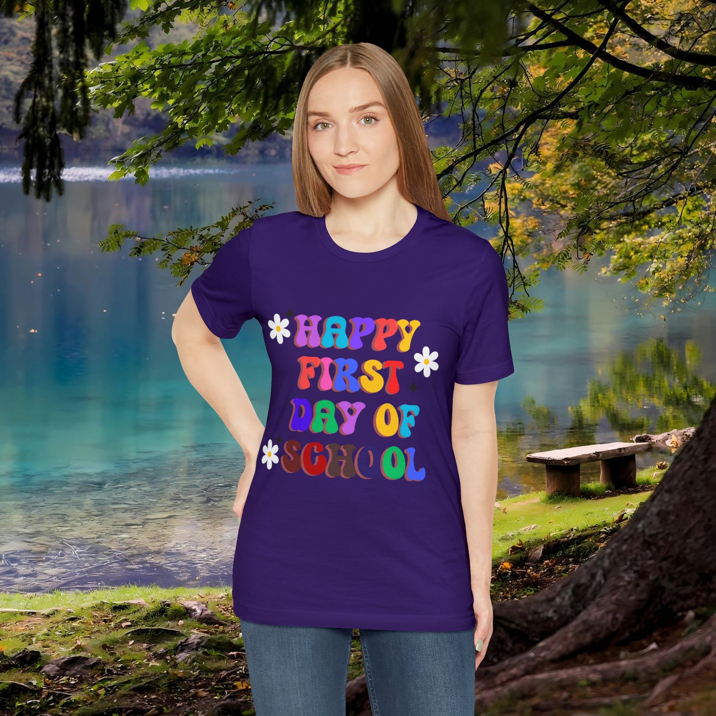 Unisex Jersey Short Sleeve Tee, Retro Teacher Shirts, Back to School Teacher Shirt, First Day of School Shirt for Teachers, Back to School Shirt Teacher Gifts