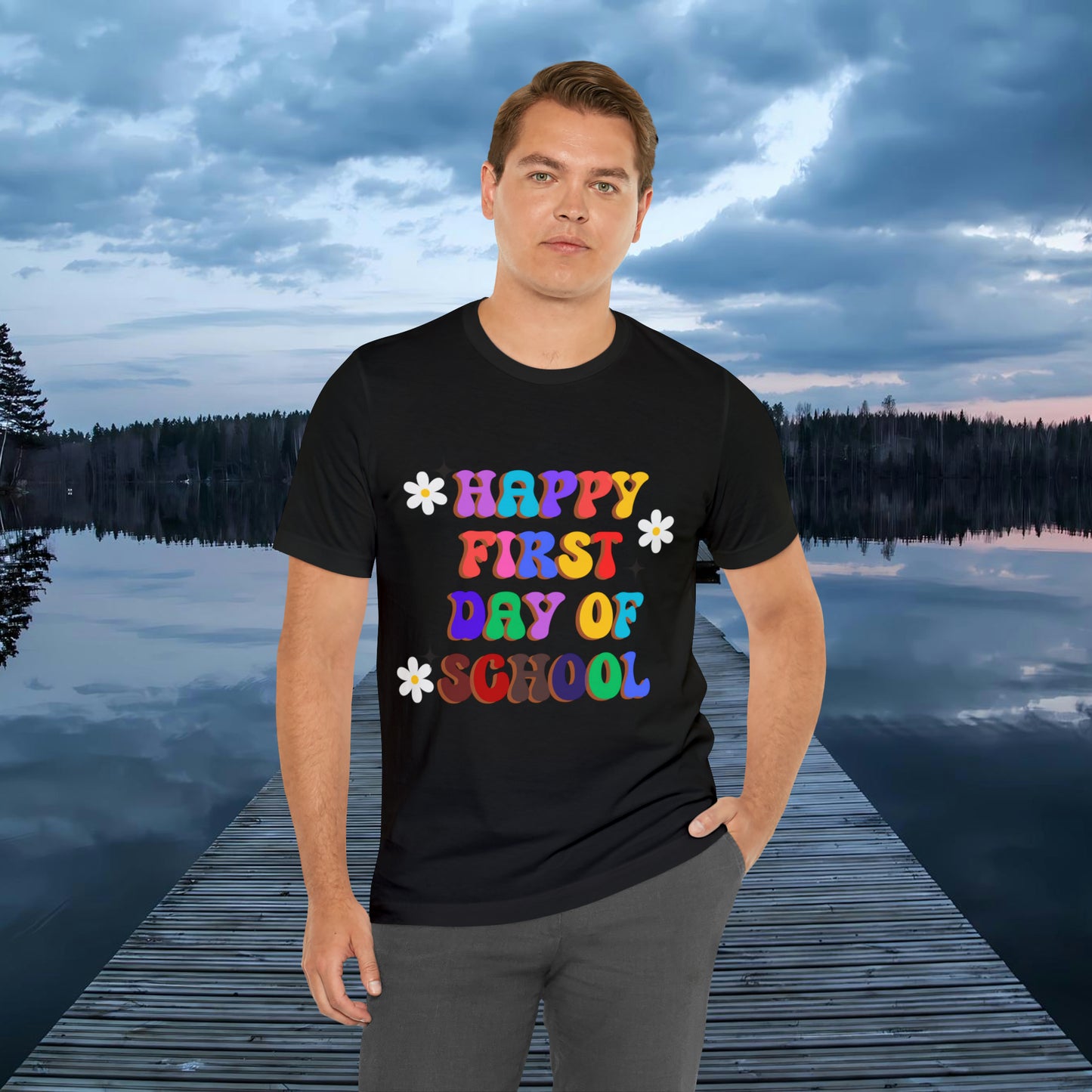 Unisex Jersey Short Sleeve Tee, Retro Teacher Shirts, Back to School Teacher Shirt, First Day of School Shirt for Teachers, Back to School Shirt Teacher Gifts
