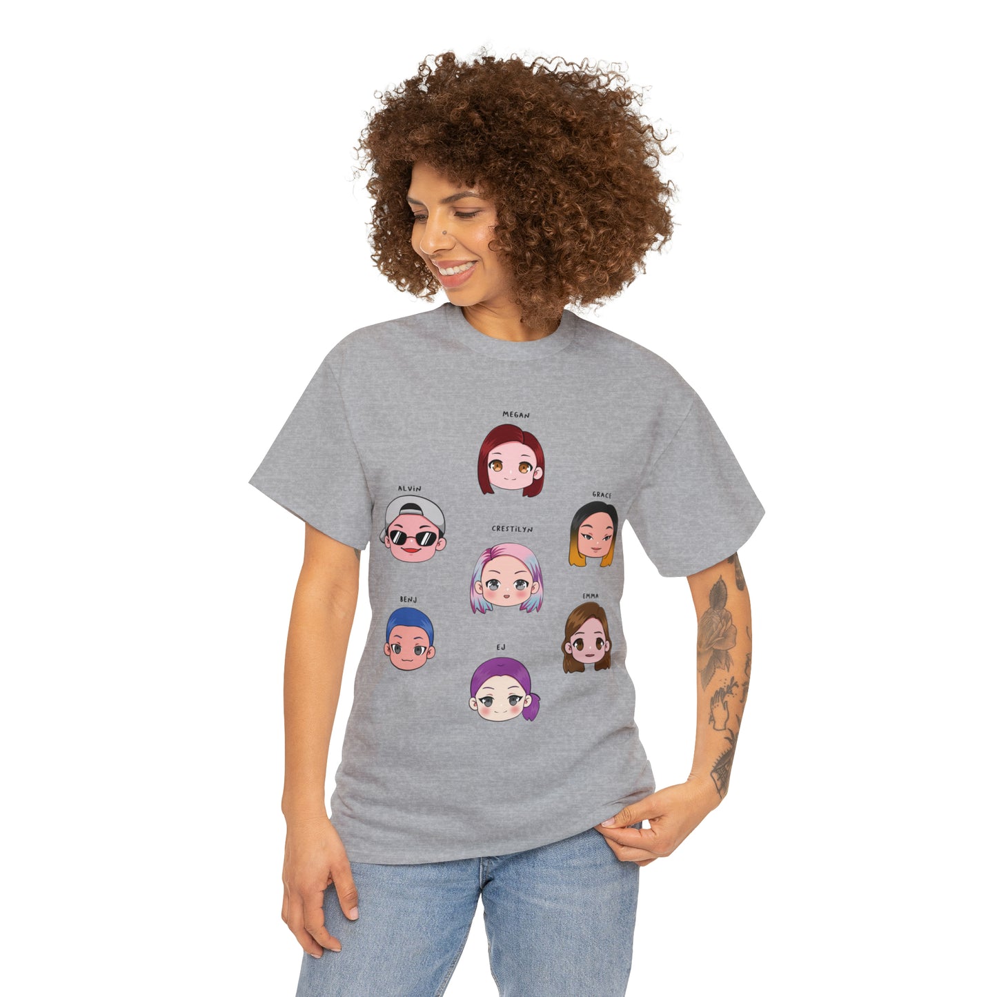 Customized Friends Animated| G500 T-Shirt