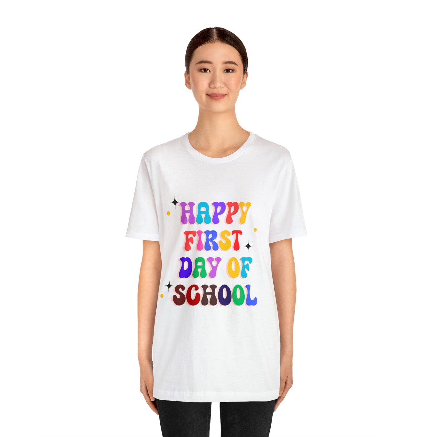 Unisex Jersey Short Sleeve Tee, Retro Teacher Shirts, Back to School Teacher Shirt, First Day of School Shirt for Teachers, Back to School Shirt Teacher Gifts