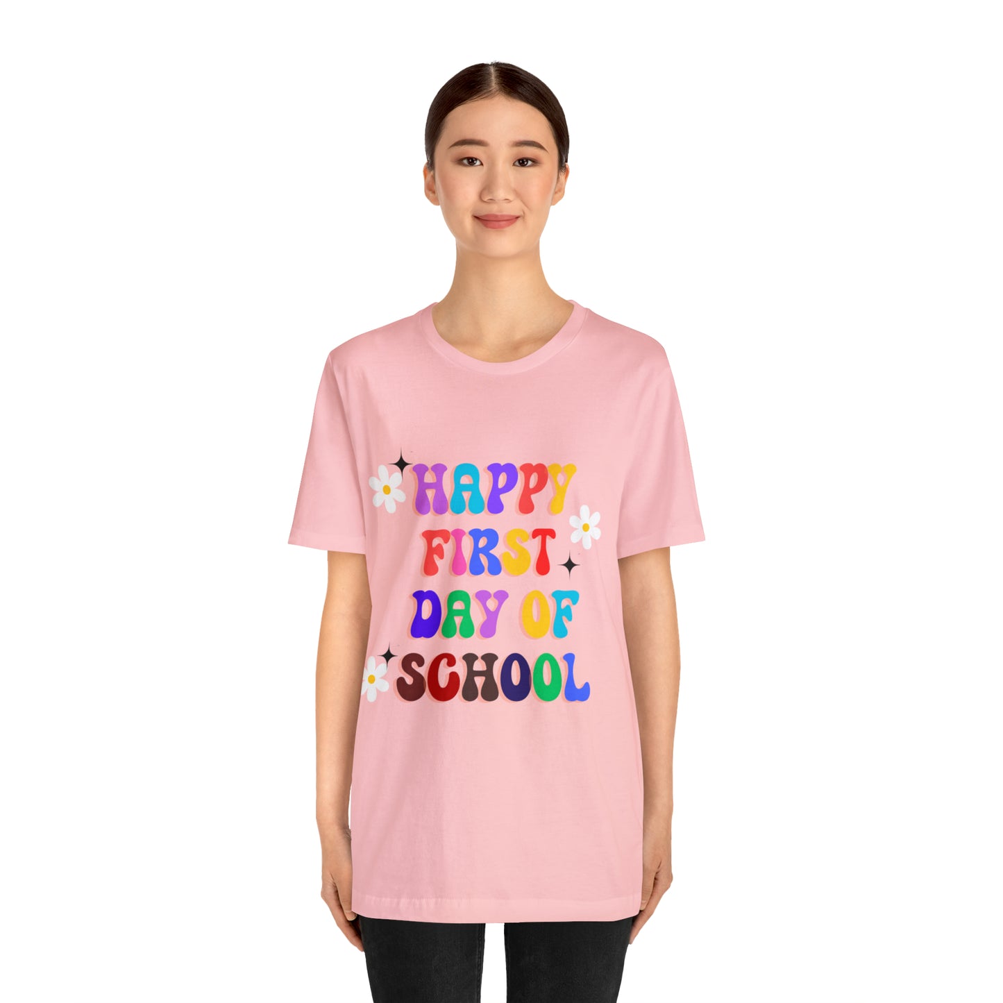 Unisex Jersey Short Sleeve Tee, Retro Teacher Shirts, Back to School Teacher Shirt, First Day of School Shirt for Teachers, Back to School Shirt Teacher Gifts