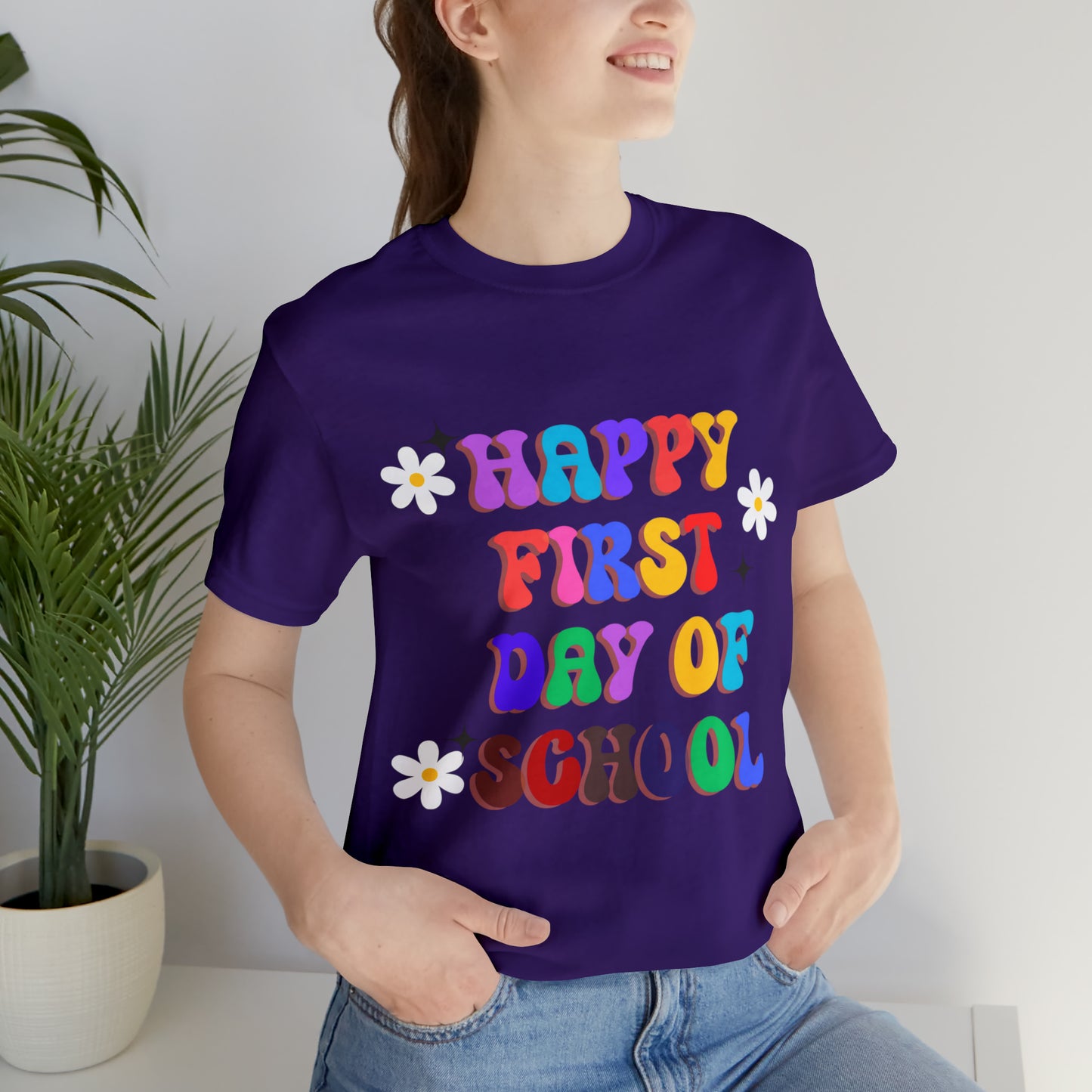 Unisex Jersey Short Sleeve Tee, Retro Teacher Shirts, Back to School Teacher Shirt, First Day of School Shirt for Teachers, Back to School Shirt Teacher Gifts