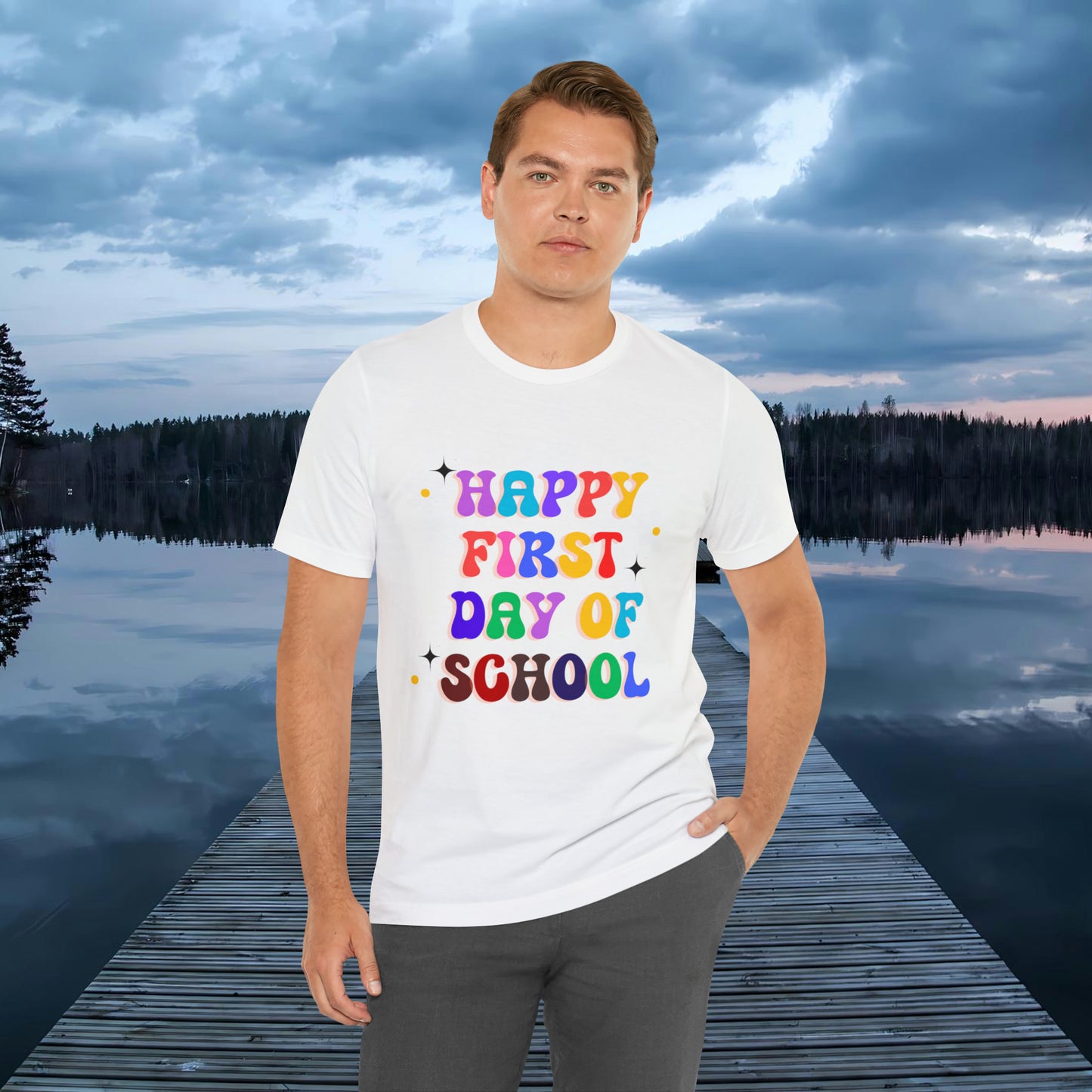 Unisex Jersey Short Sleeve Tee, Retro Teacher Shirts, Back to School Teacher Shirt, First Day of School Shirt for Teachers, Back to School Shirt Teacher Gifts