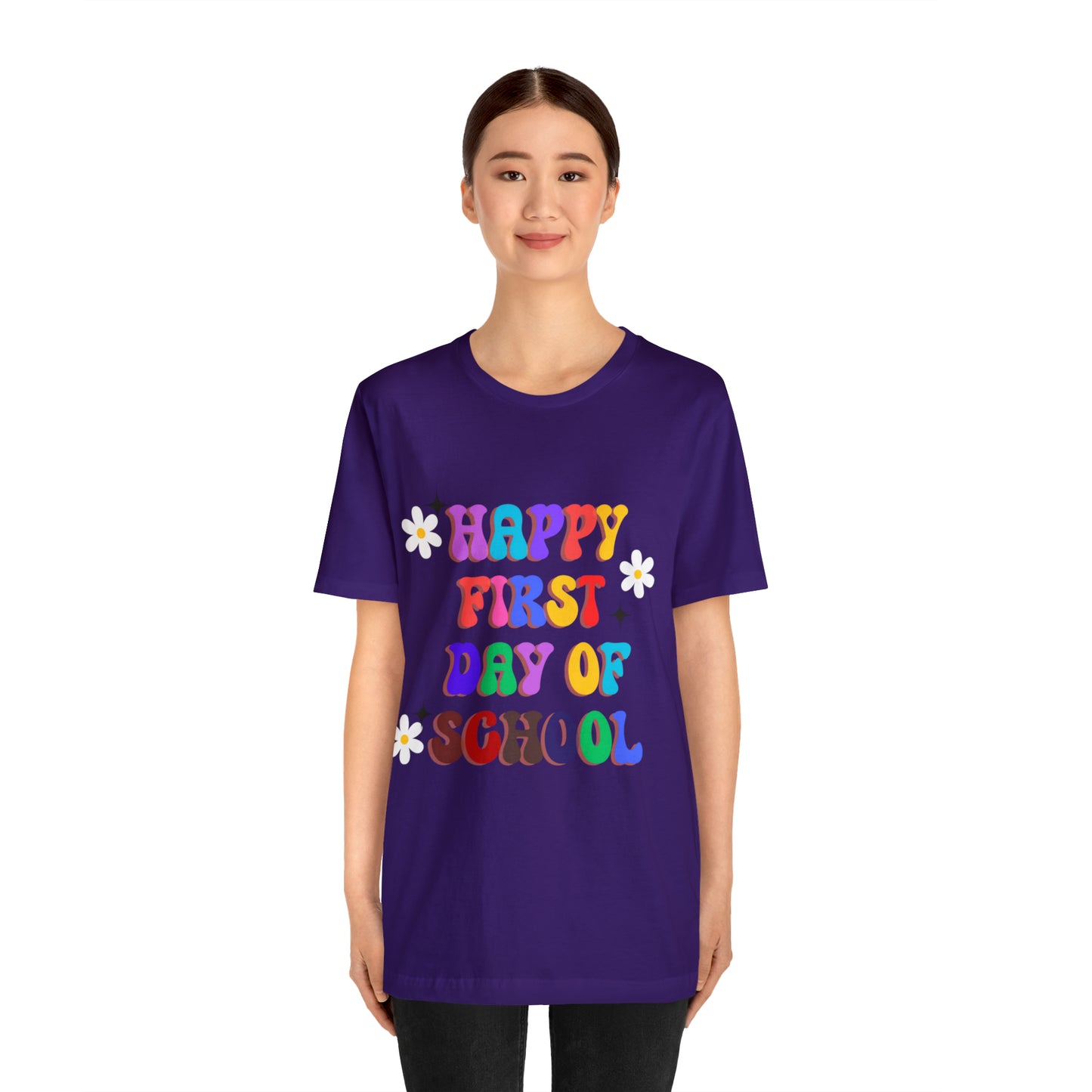 Unisex Jersey Short Sleeve Tee, Retro Teacher Shirts, Back to School Teacher Shirt, First Day of School Shirt for Teachers, Back to School Shirt Teacher Gifts