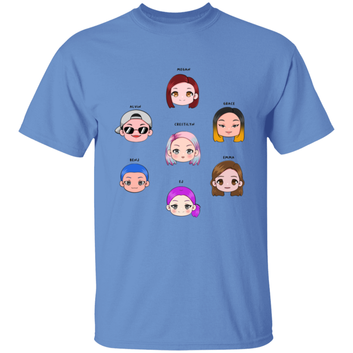 Customized Friends Animated| G500 T-Shirt