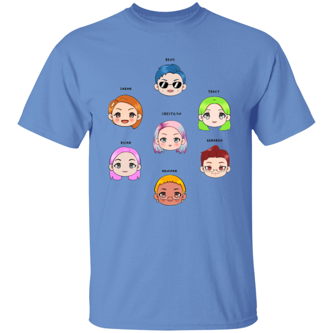 Customized Friends Animated| G500 T-Shirt