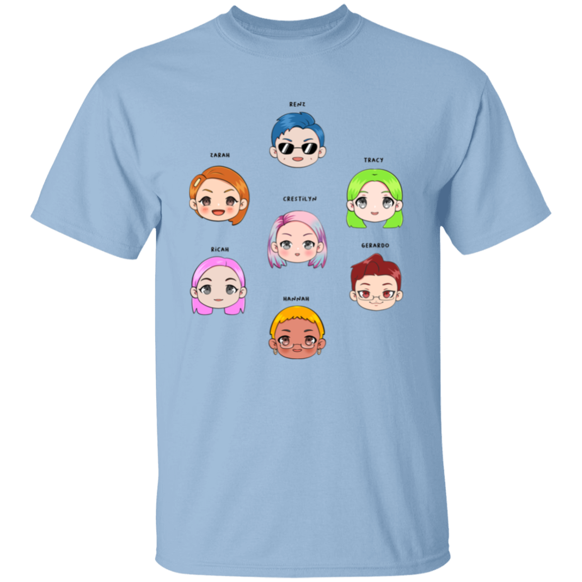 Customized Friends Animated| G500 T-Shirt