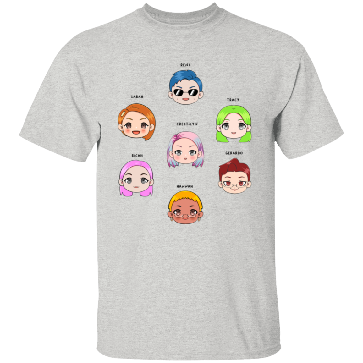 Customized Friends Animated| G500 T-Shirt