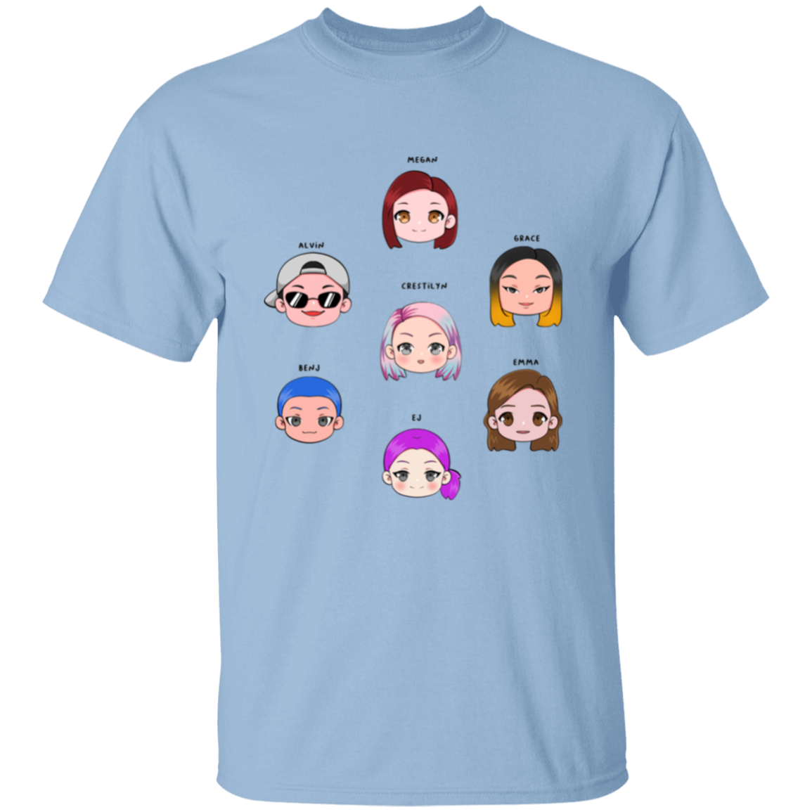 Customized Friends Animated| G500 T-Shirt