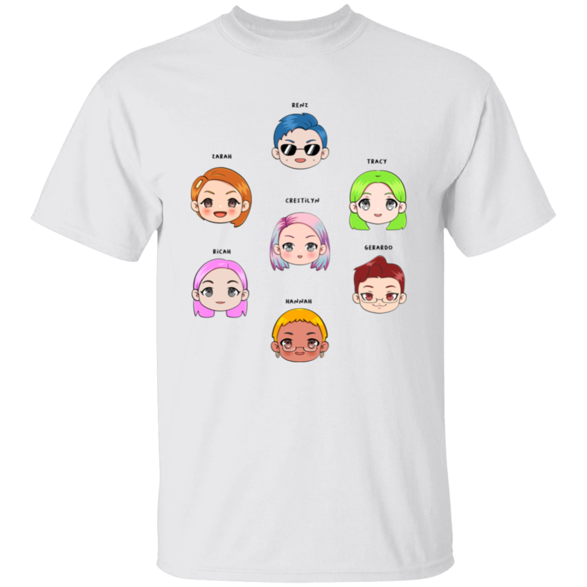 Customized Friends Animated| G500 T-Shirt
