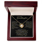 TO MY AMAZING GRANDDAUGTHER| YOU ARE THE MOST BEAUTIFUL CHAPTER OF MY LIFE | LOVE KNOT NECKLACE