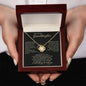 To My Amazing Granddaughter/Believe in yourself as much as I do/ Love Knot necklace