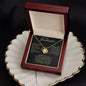 TO MY AMAZING GRANDDAUGTHER| YOU ARE THE MOST BEAUTIFUL CHAPTER OF MY LIFE | LOVE KNOT NECKLACE