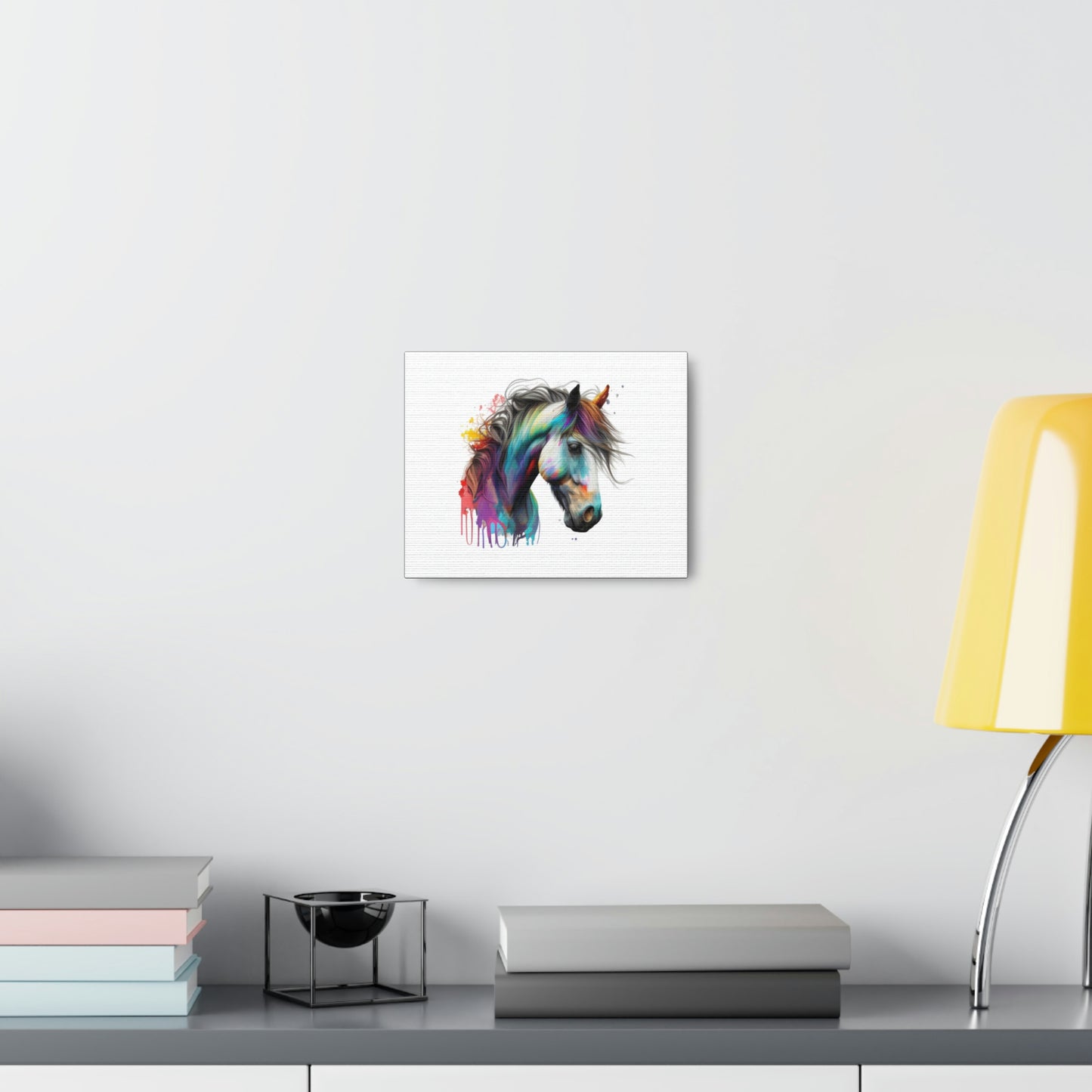 Canvas Gallery Wraps: Horse Painting Canvas
