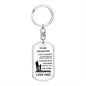 To Daughter, Love Dad (Dog Tag) | ALWAYS REMEMBER YOU ARE BRAVER THAN YOU THINK