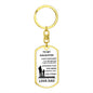 To Daughter, Love Dad (Dog Tag) | ALWAYS REMEMBER YOU ARE BRAVER THAN YOU THINK