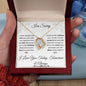 I'M SORRY. Forever Love Necklace.