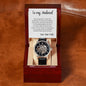 To My Husband: Watch