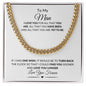 To My Man, I love you for who you are | Cuban Link