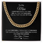 T0 My Man: Cuban Link Chain