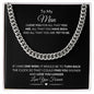T0 My Man: Cuban Link Chain