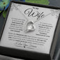 To My Wife. I Love You. Grey
