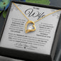 To My Wife. I Love You. Grey