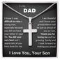 To My Dad (Black)(Carbon Fiber) | You did your very best