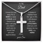 To My Dad (Black) (Carbon Fiber) | I will always be your LITTLE BOY