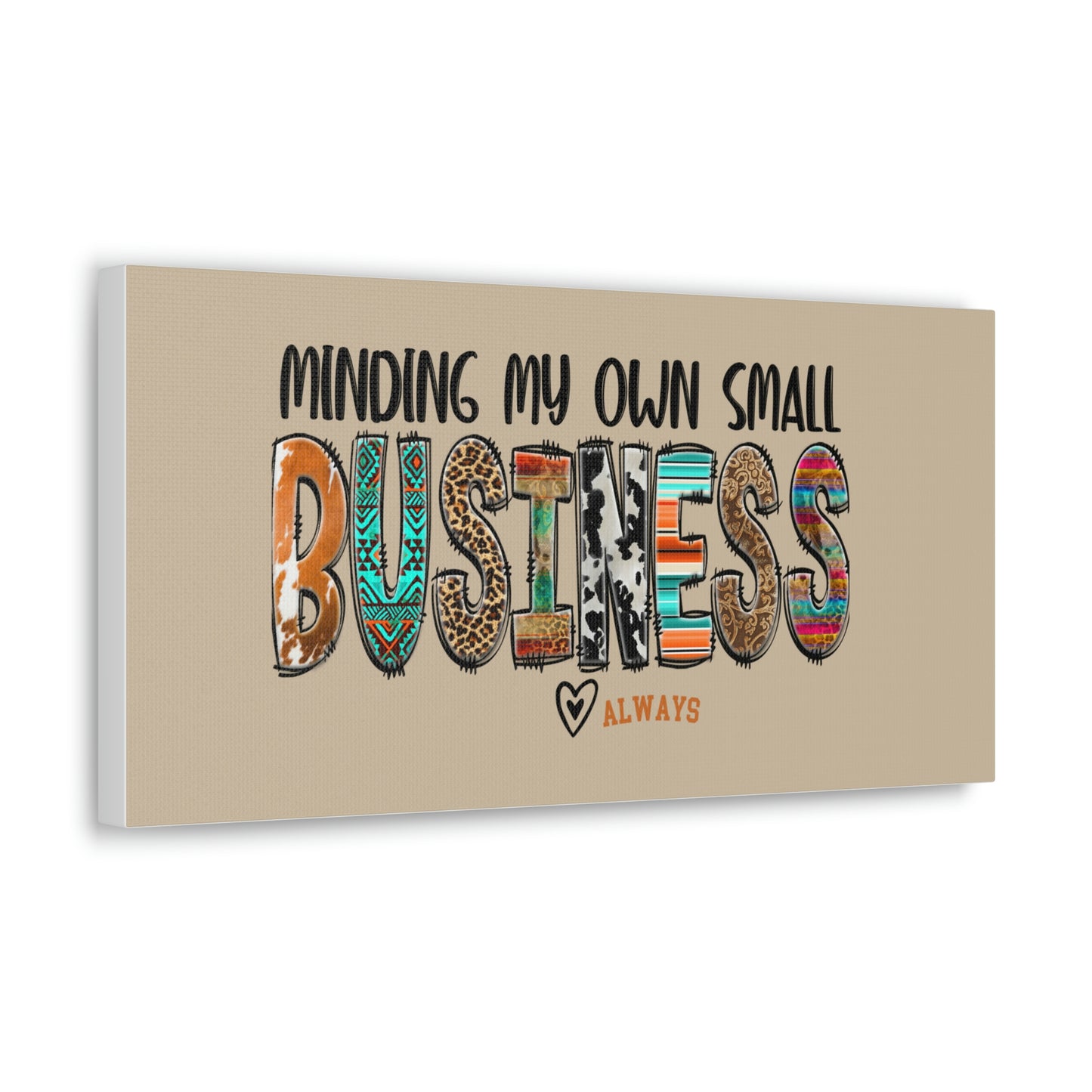 Canvas Gallery Wraps | Minding My Small Business Every Day