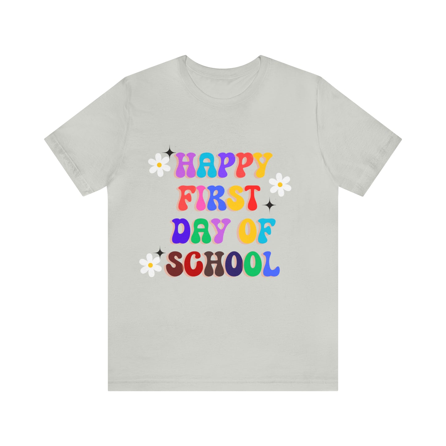 Unisex Jersey Short Sleeve Tee, Retro Teacher Shirts, Back to School Teacher Shirt, First Day of School Shirt for Teachers, Back to School Shirt Teacher Gifts