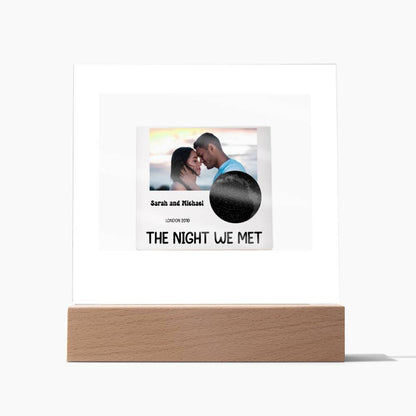 THE NIGHT WE MET! Personalize your Love.