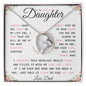 [ ALMOST SOLD OUT] To My Daughter, Love Dad- Always keep me in your heart | Forever Love Neckless