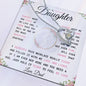 [ ALMOST SOLD OUT] To My Daughter, Love Dad- Always keep me in your heart | Forever Love Neckless