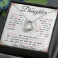 [ ALMOST SOLD OUT] To My Daughter, Love Mom & Dad - Always keep me in your heart | Forever Love Neckless