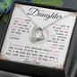 [ ALMOST SOLD OUT] To My Daughter, Love Dad- Always keep me in your heart | Forever Love Neckless