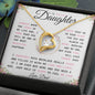 [ ALMOST SOLD OUT] To My Daughter, Love Dad- Always keep me in your heart | Forever Love Neckless