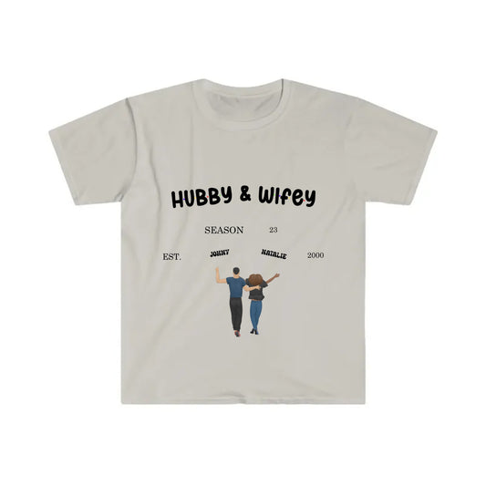 Hubby & Wifey Seasons since marriage | Unisex T-shirt | Personalize