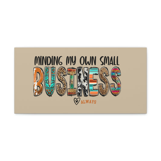 Canvas Gallery Wraps | Minding My Small Business Every Day