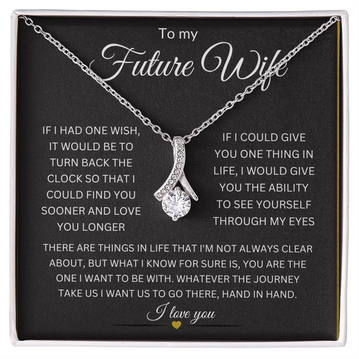 Best Deal for To My Future Wife Necklace, Engagement Gift Set For Future |  Algopix