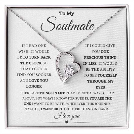 To My Soulmate Forever Love.